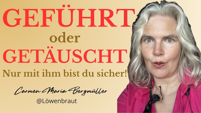 Bist du vom Hl. Geist geleitet oder von dämonischen Einflüssen oder?