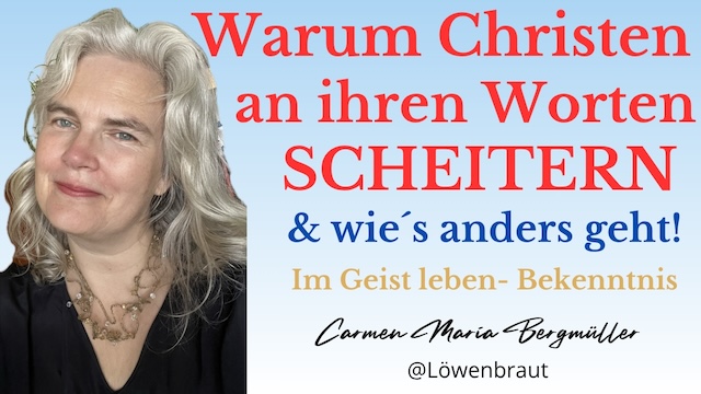 Warum Christen an ihren Worten scheitern