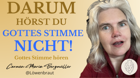 Darum hörst du Gottes Stimme nicht!